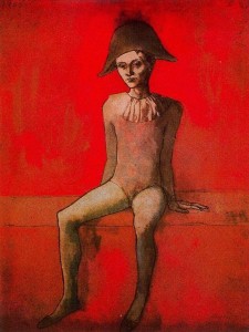 27.Picasso - Arlequín sentado